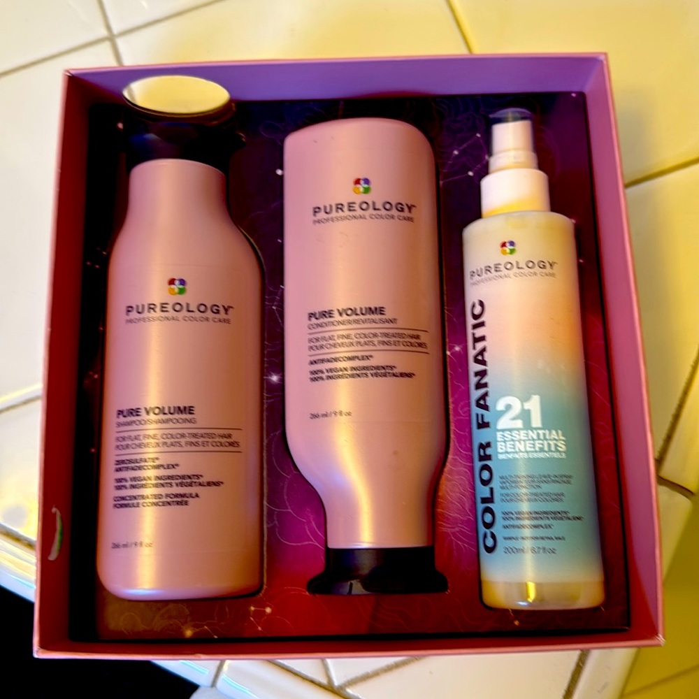 Pureology 3 pack hair care